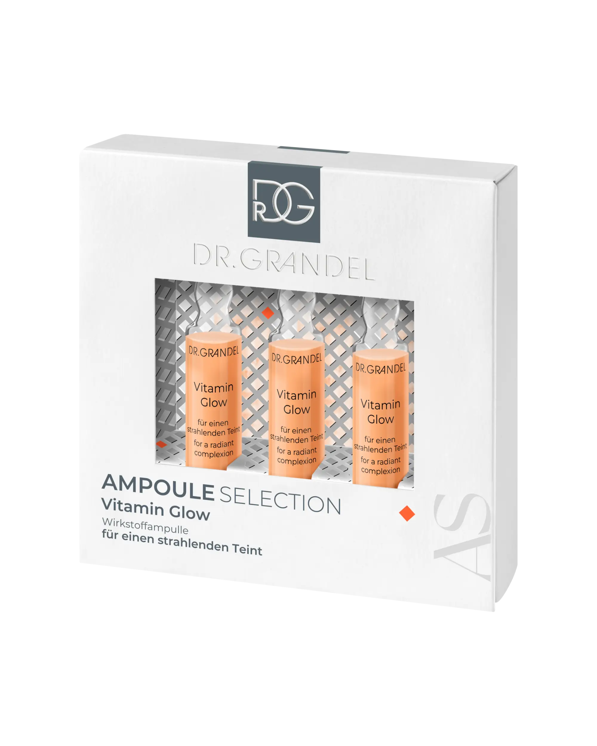 DR. GRANDEL aktyvių ingredientų koncentrato ampulės VITAMIN GLOW, 3x3 ml