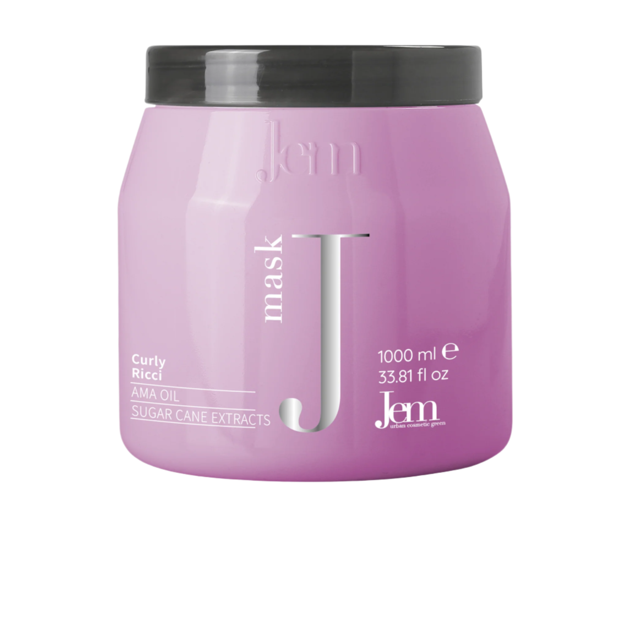 JEM CURLY kaukė garbanotiems ir banguotiems plaukams, 1000 ml