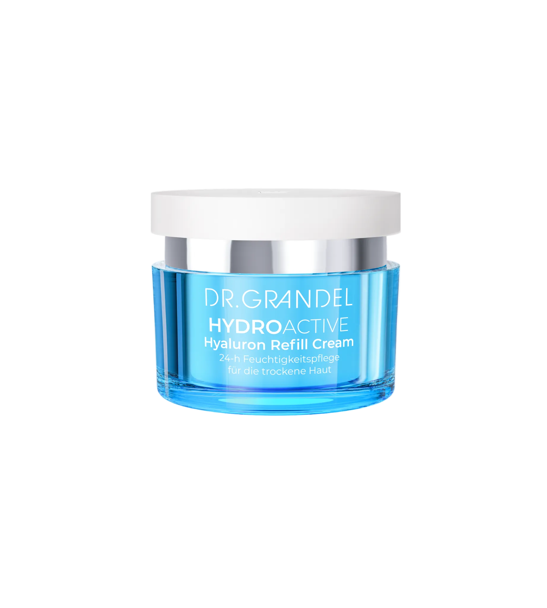 DR. GRANDEL drėkinamasis kremas sausai odai HYDRO ACTIVE HYALURON REFILL CREAM, 50 ml