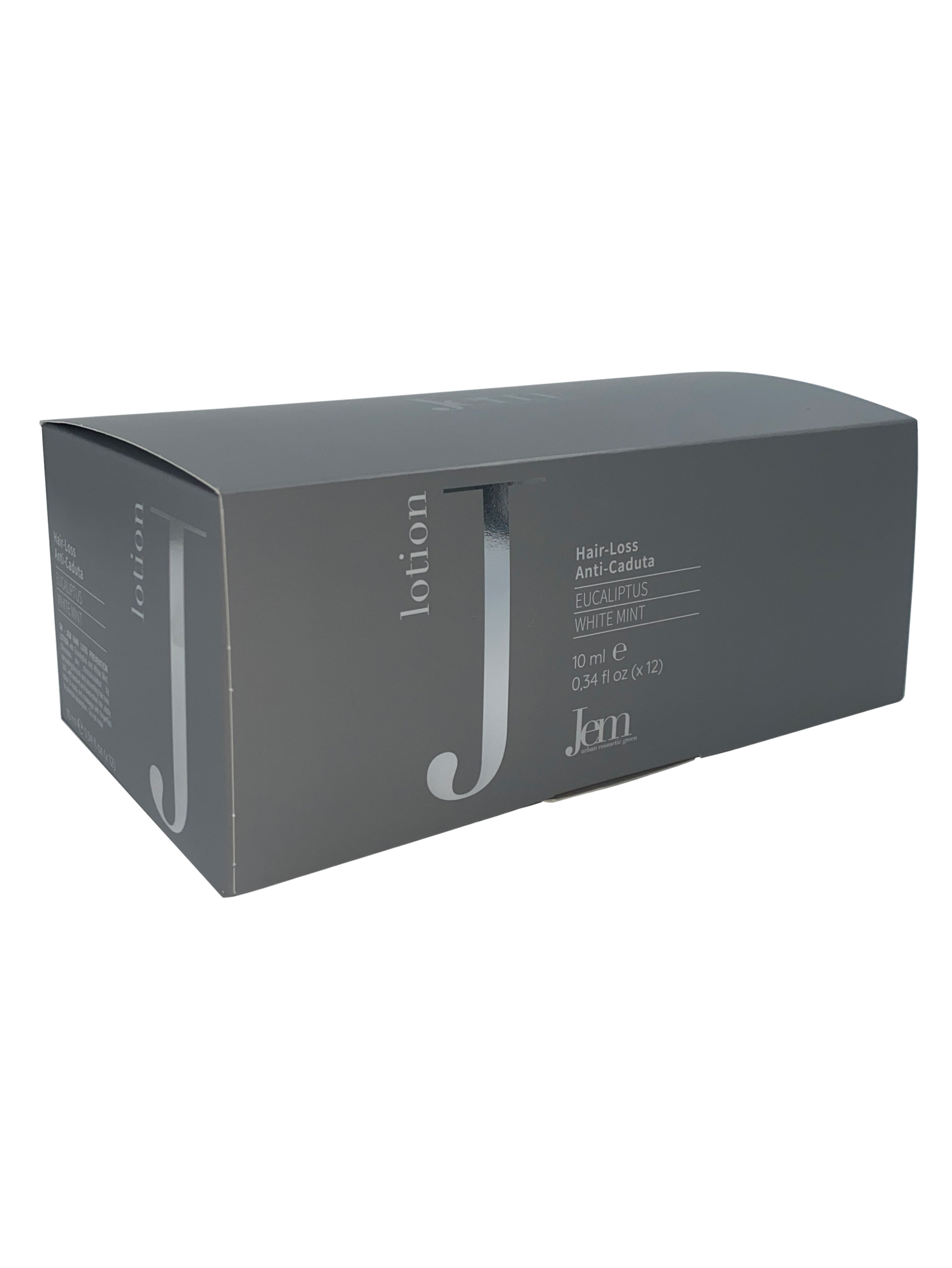 JEM HAIR LOSS losjonas silpniems, slenkantiems plaukams, 12x10 ml