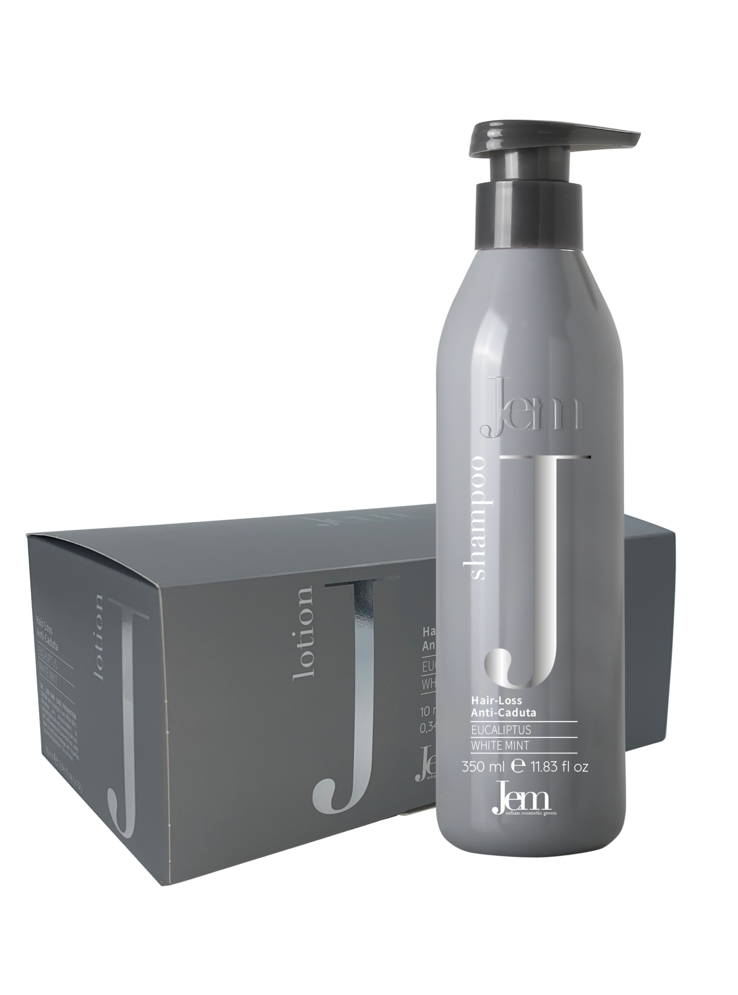 JEM HAIR-LOSS hair loss set, shampoo 350ml and conditioner 12x10ml
