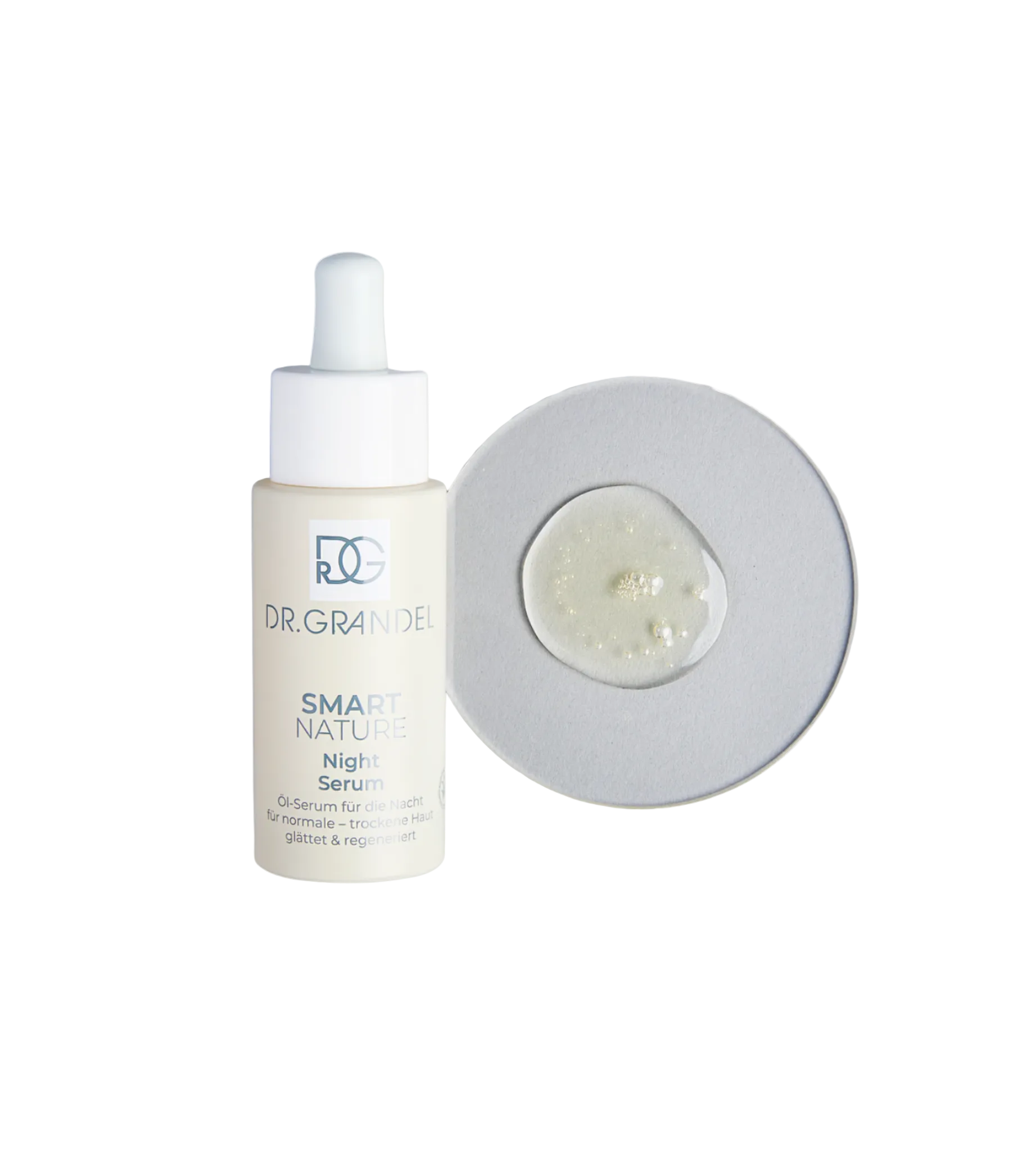 DR. GRANDEL regeneruojamasis naktinis veido serumas SMART NATURE NIGHT SERUM, 30 ml