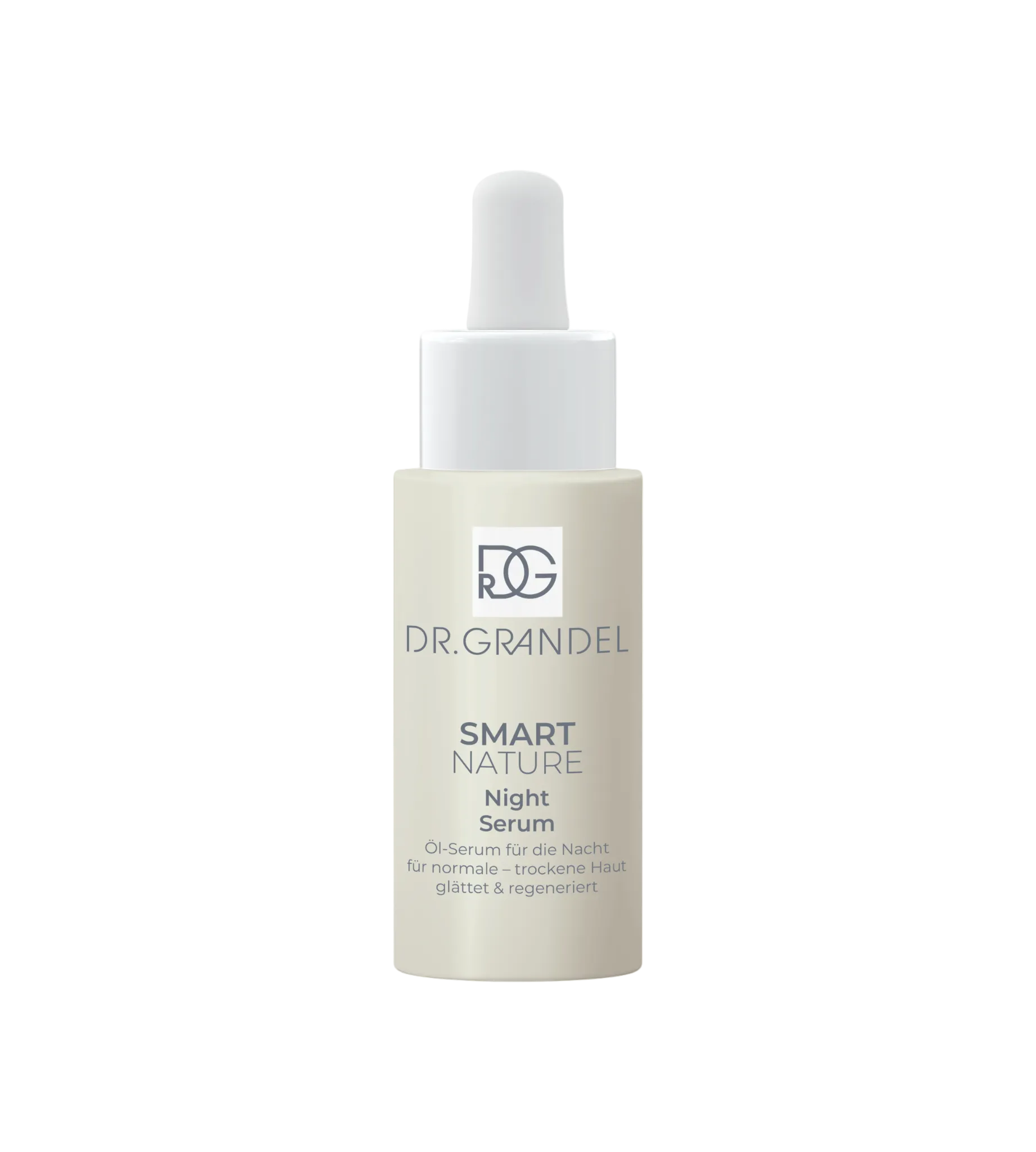 DR. GRANDEL regeneruojamasis naktinis veido serumas SMART NATURE NIGHT SERUM, 30 ml