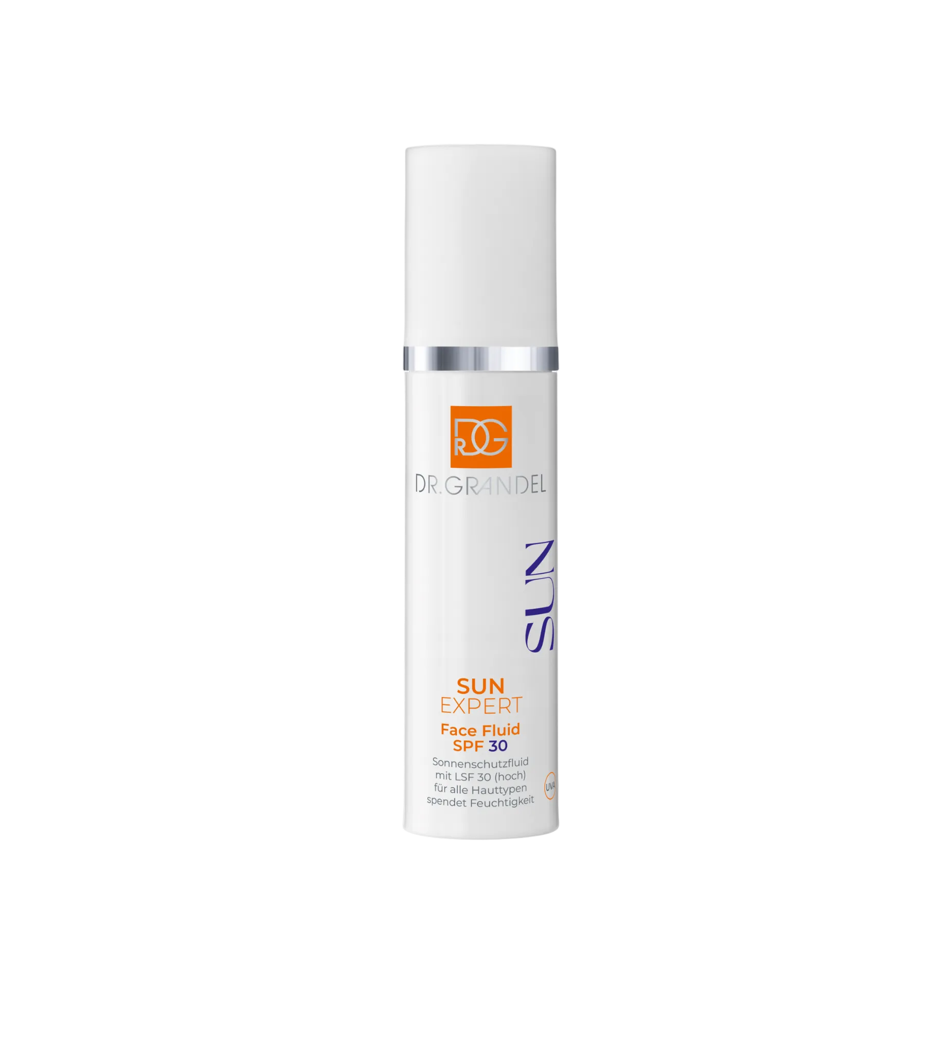 DR. GRANDEL apsauginis veido fluidas SPF30, 50 ml
