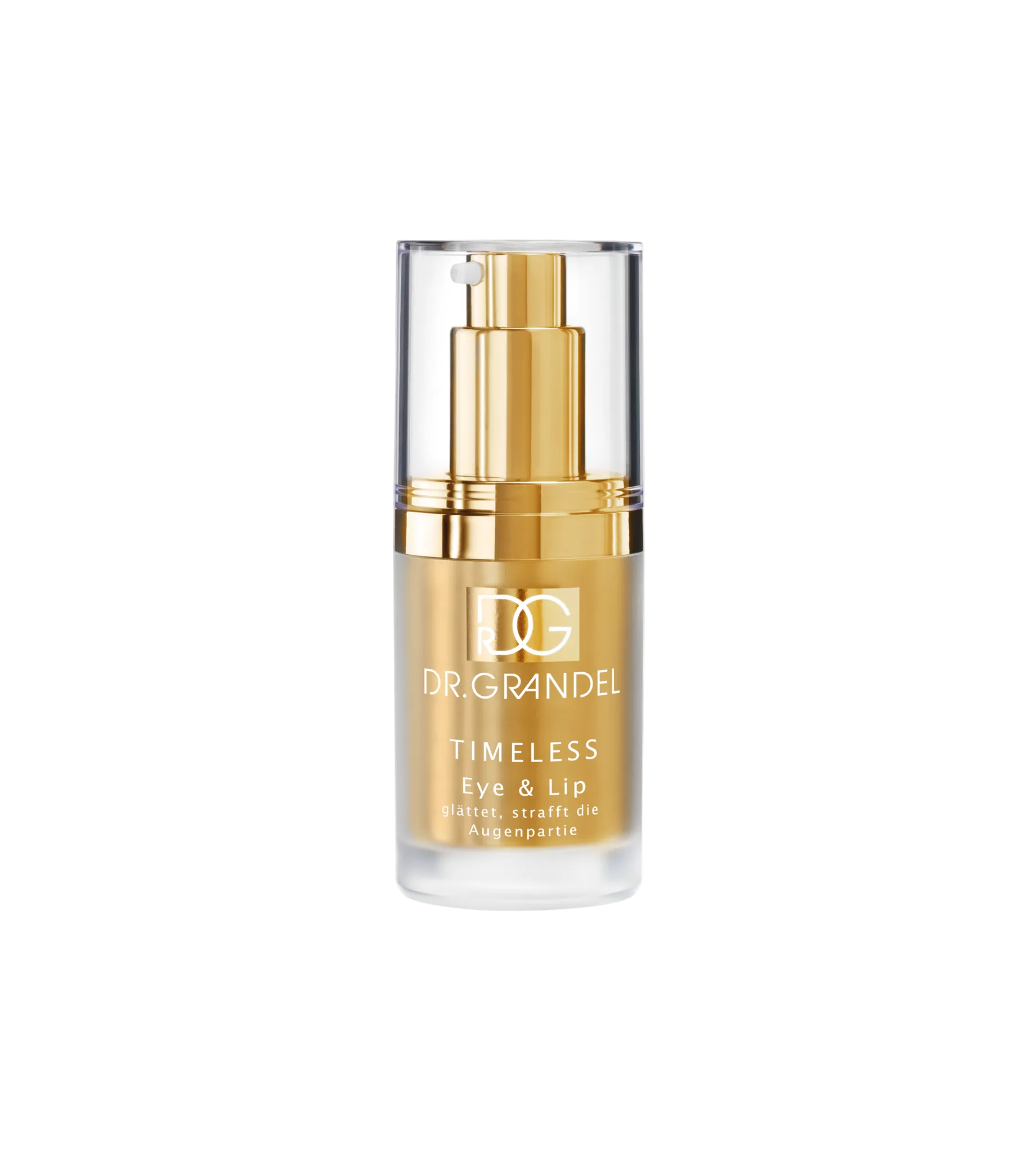 DR. GRANDEL stangrinamasis akių ir lūpų kontūro kremas TIMELESS EYE & LIP FIRMER, 15 ml