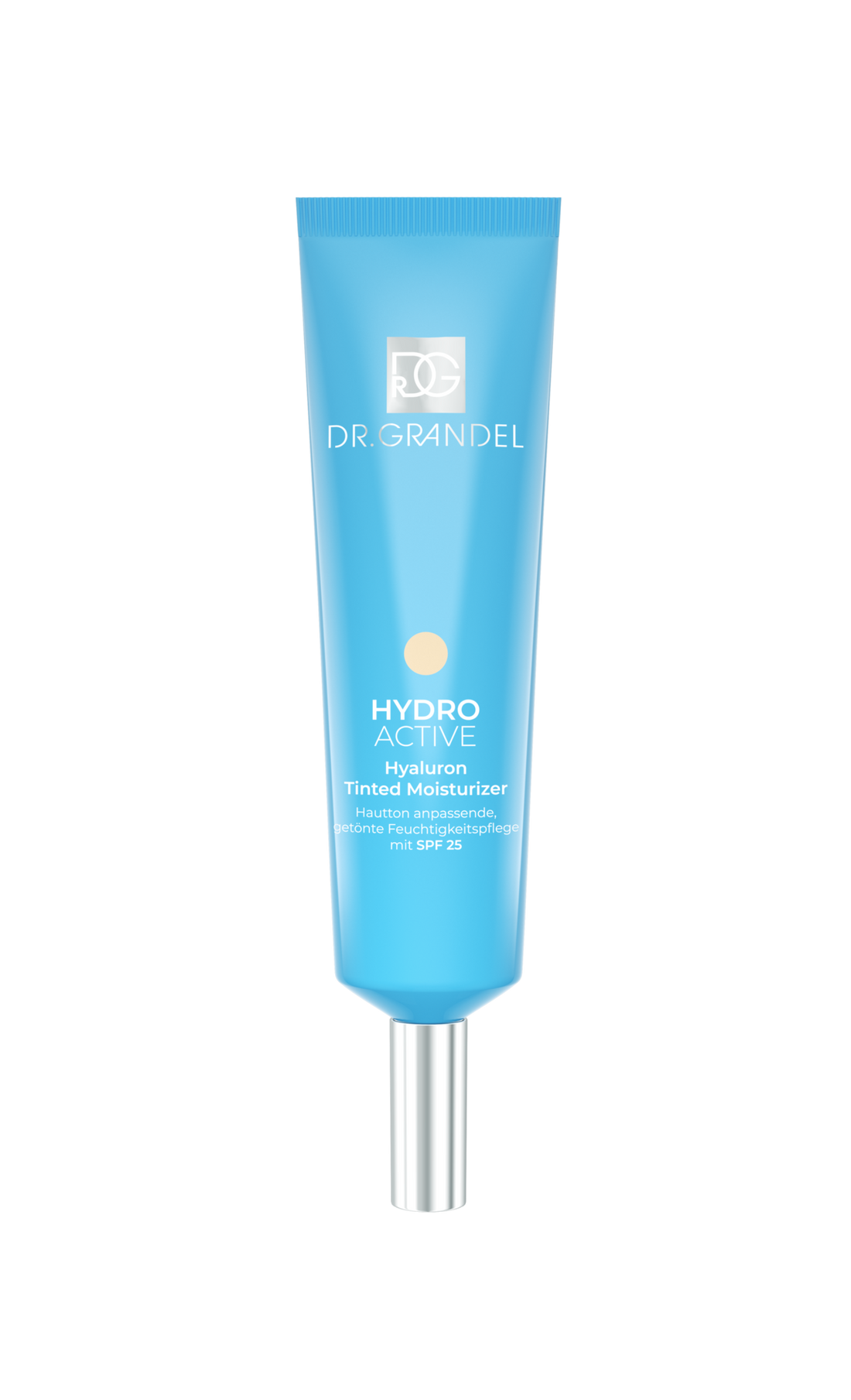 DR. GRANDEL tonuojantis drėkinamasis kremas HYDRO ACTIVE HYALURON TINTED MOISTURIZER SPF25, 30 ml