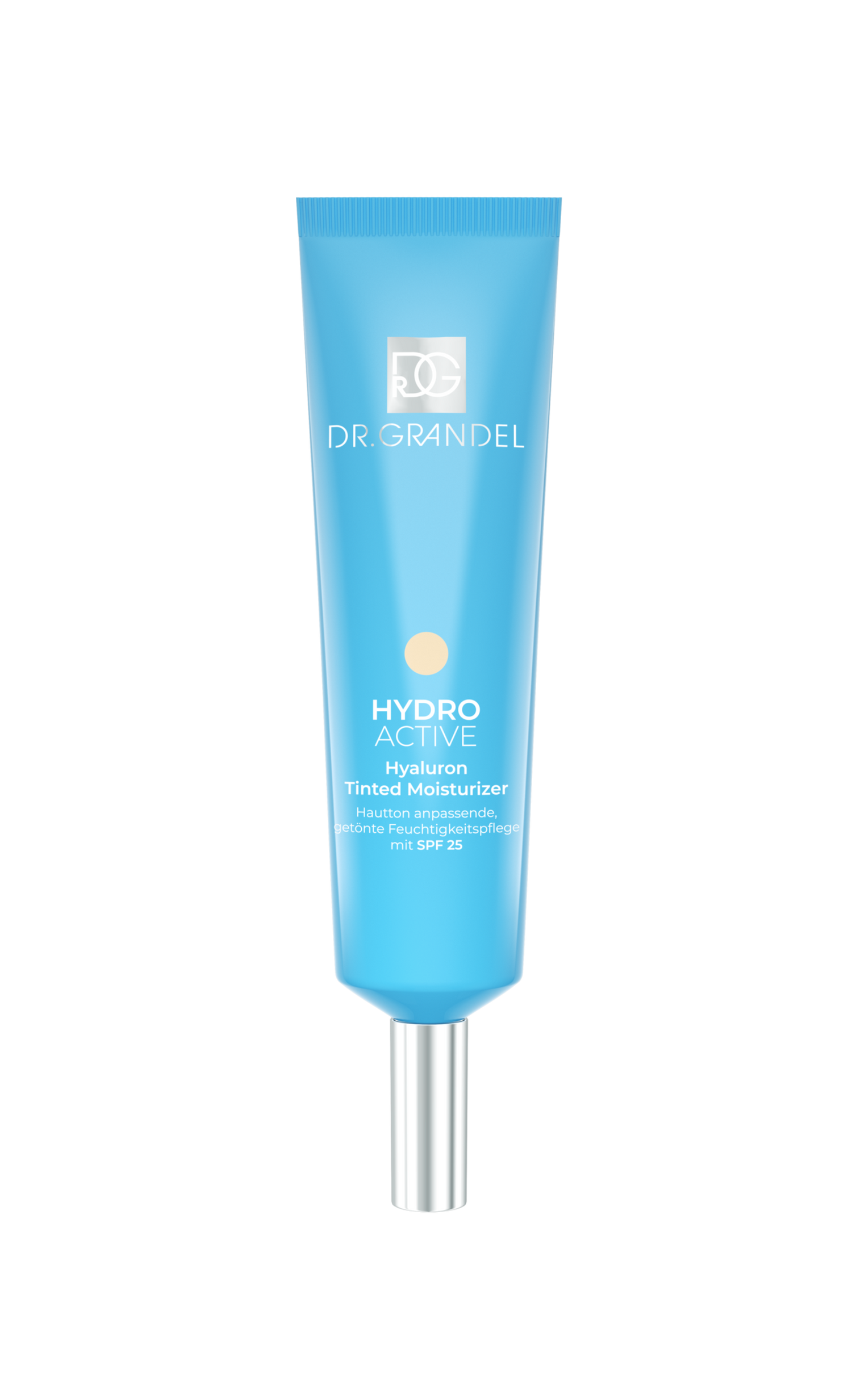 DR. GRANDEL tonuojantis drėkinamasis kremas HYDRO ACTIVE HYALURON TINTED MOISTURIZER SPF25, 30 ml