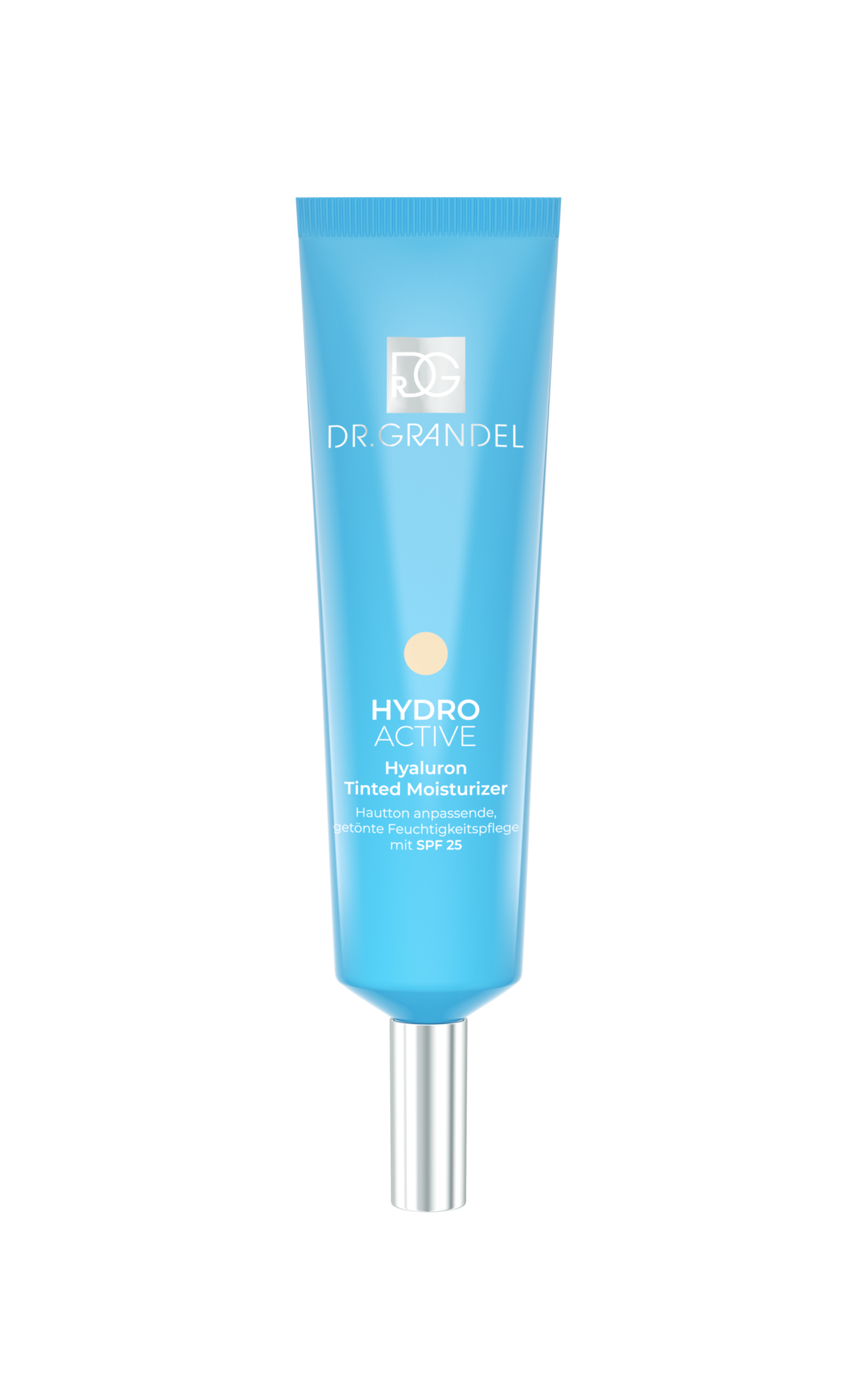 DR. GRANDEL tonuojantis drėkinamasis kremas HYDRO ACTIVE HYALURON TINTED MOISTURIZER SPF25, 30 ml