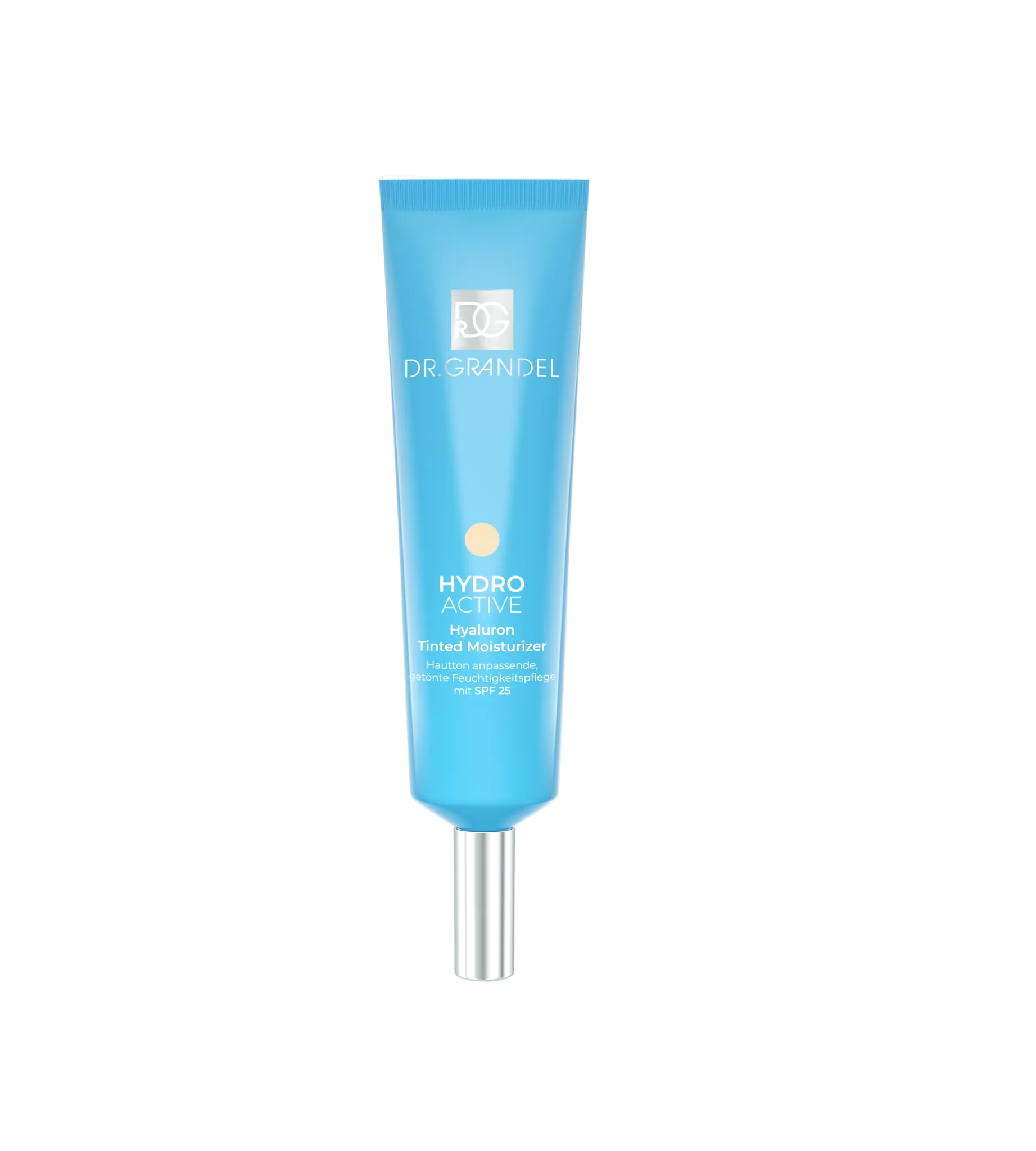 DR. GRANDEL tonuojantis drėkinamasis kremas HYDRO ACTIVE HYALURON TINTED MOISTURIZER SPF25, 30 ml