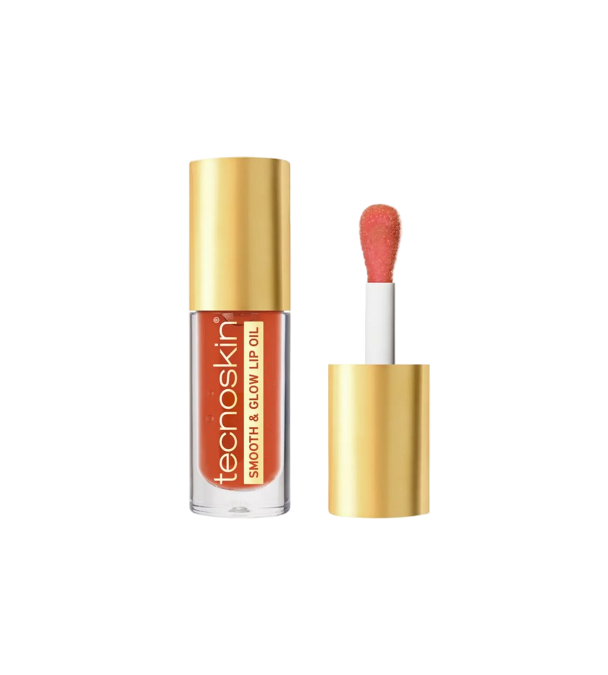 tecnoski smooth & glow lip oil passion fruit, drėkinantis lūpų aliejus pasiflorų skonio