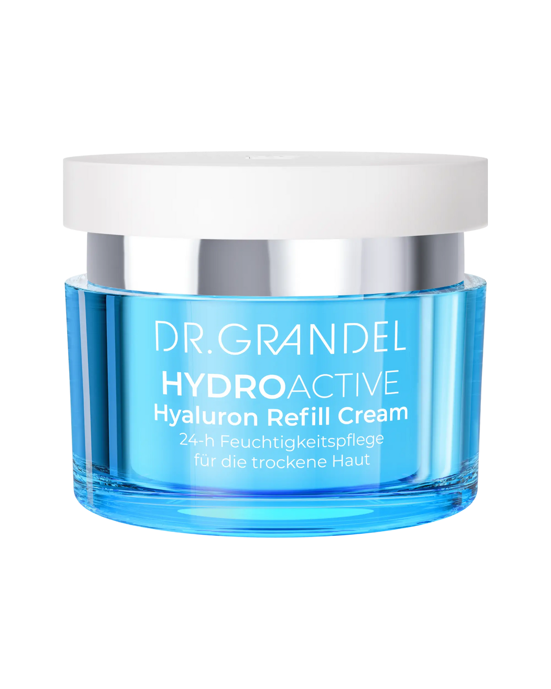 DR. GRANDEL drėkinamasis kremas Sausai odai HYDRO ACTIVE HYALURON REFILL CREAM, 50 ml