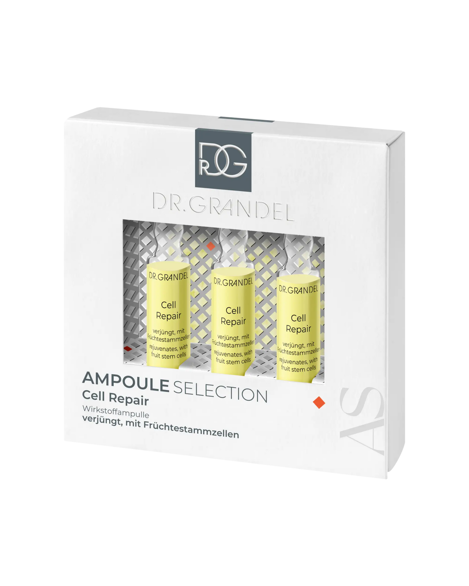 DR. GRANDEL aktyvių ingredientų koncentrato ampulės CELL REPAIR, 3x3 ml