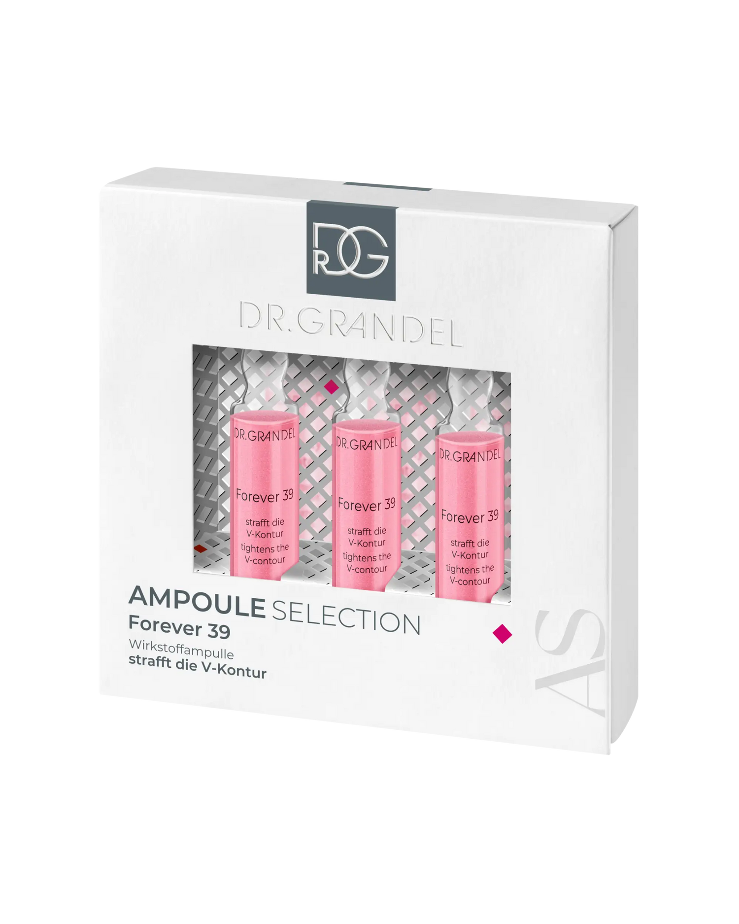 DR. GRANDEL aktyvių ingredientų koncentrato ampulės FOREVER 39, 3x3 ml
