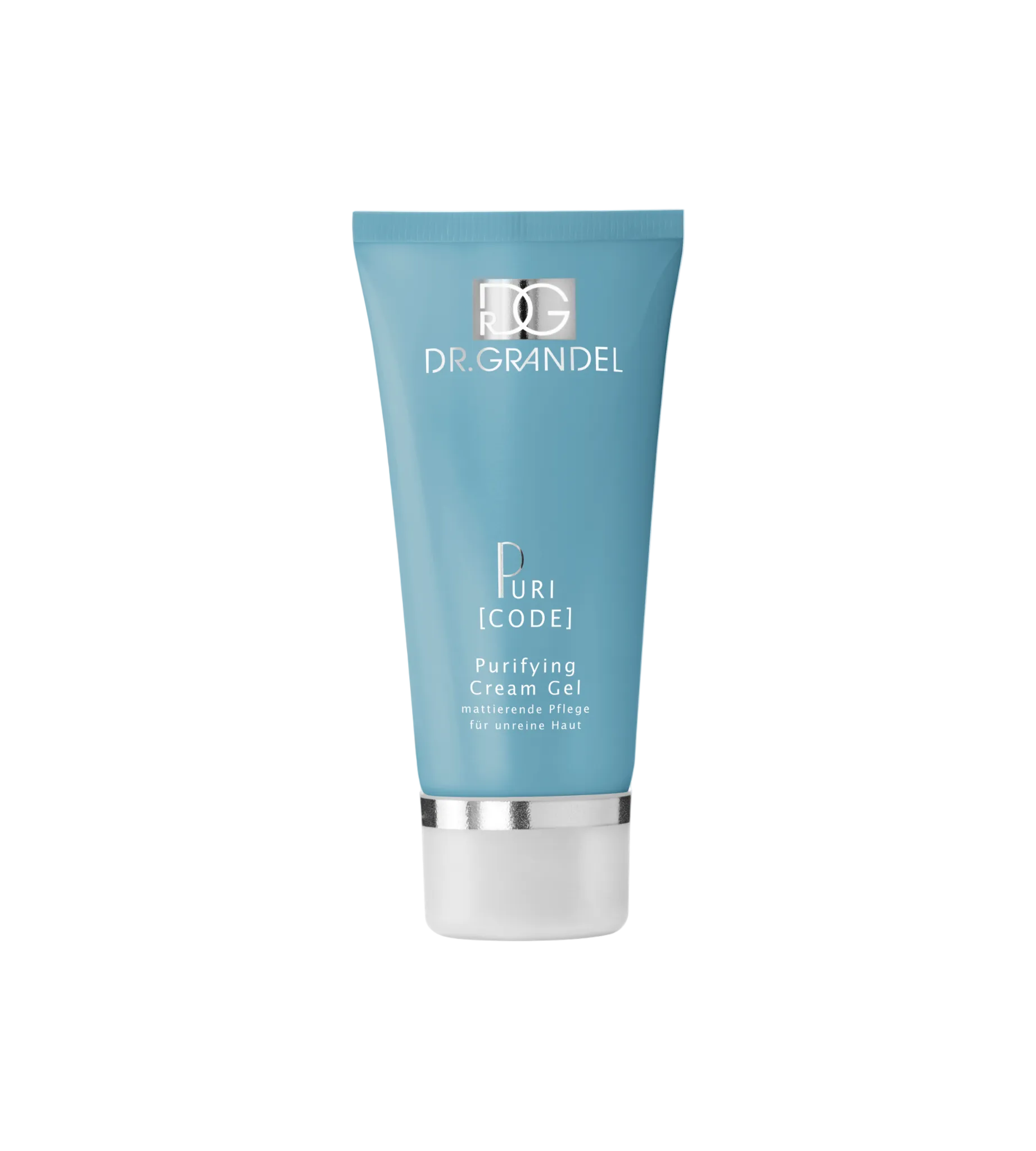 DR. GRANDEL matinį efektą suteikiantis kremas - gelis Riebios, į spuogus linkusios odos priežiūrai PURICODE PURIFYING CREAM GEL, 50 ml