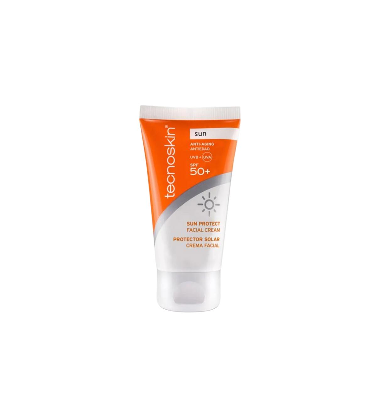 TECNOSKIN apsauginis veido kremas SUN PROTECT FACIAL CREAM 50+, 50 ml
