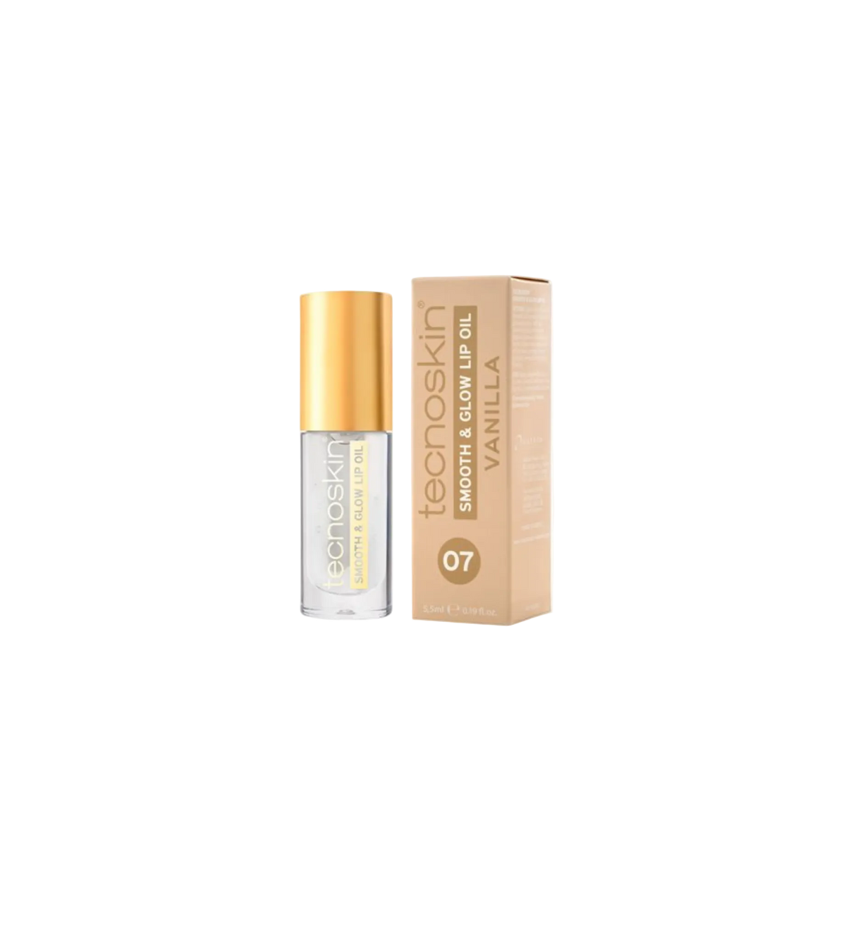 Smooth & glow lip oil blizgesio ir putlumo suteikiantis lūpų aliejus vanilės skonio